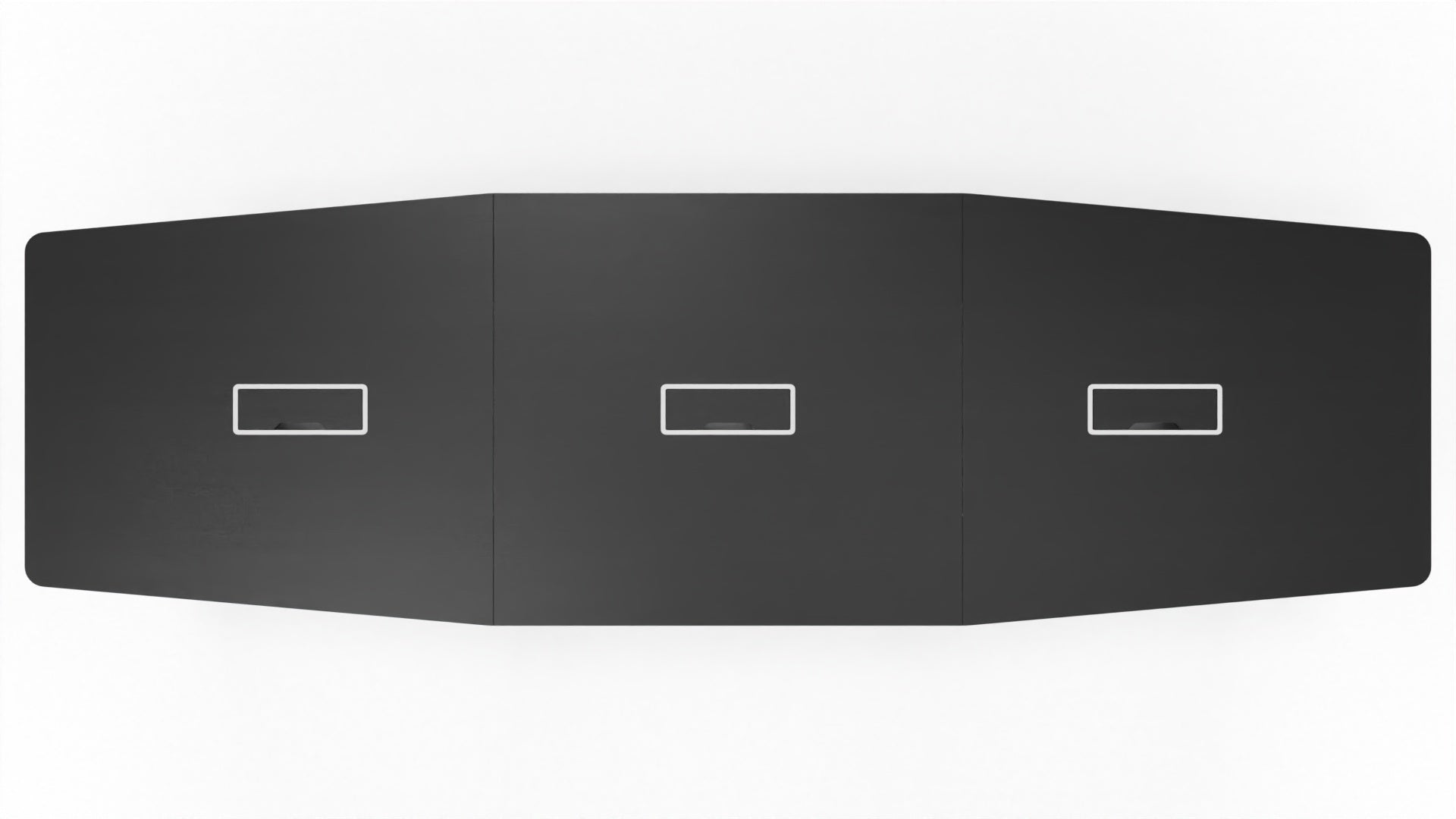 ARQUS - Besprechungstisch mit bootsförmiger Tischplatte