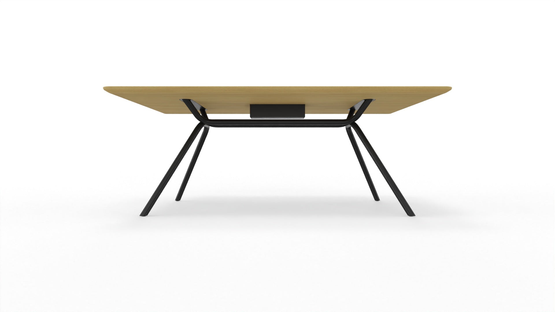 ARQUS - Besprechungstisch mit rechteckiger Tischplatte