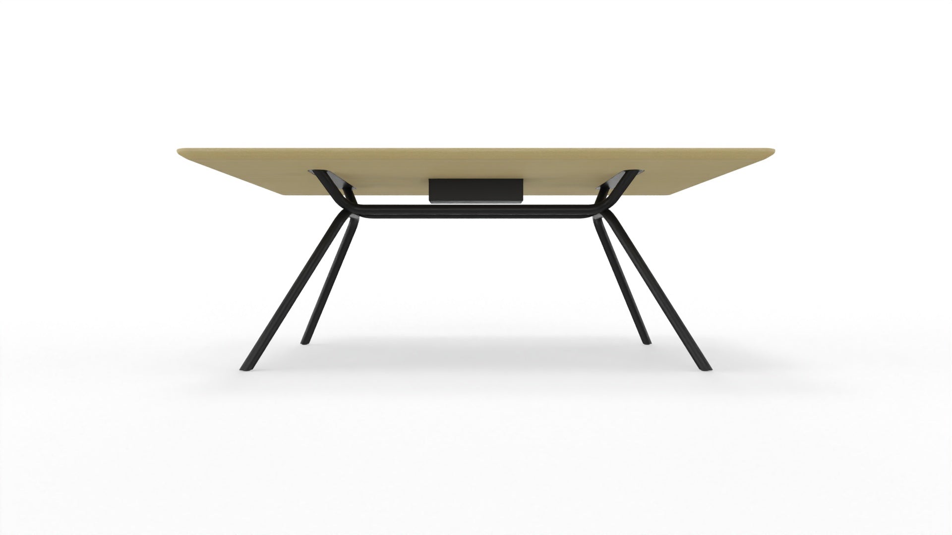 ARQUS - Besprechungstisch mit rechteckiger Tischplatte