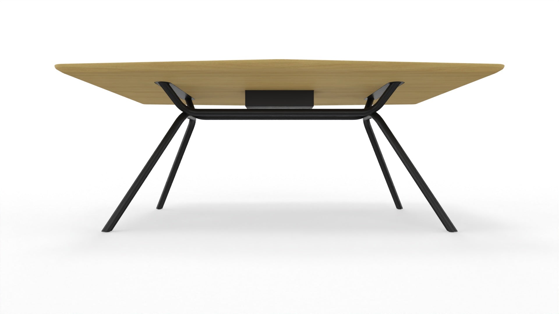 ARQUS - Besprechungstisch mit bootsförmiger Tischplatte