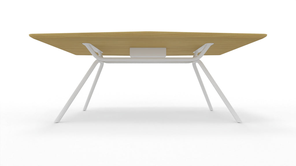 ARQUS - Besprechungstisch mit bootsförmiger Tischplatte