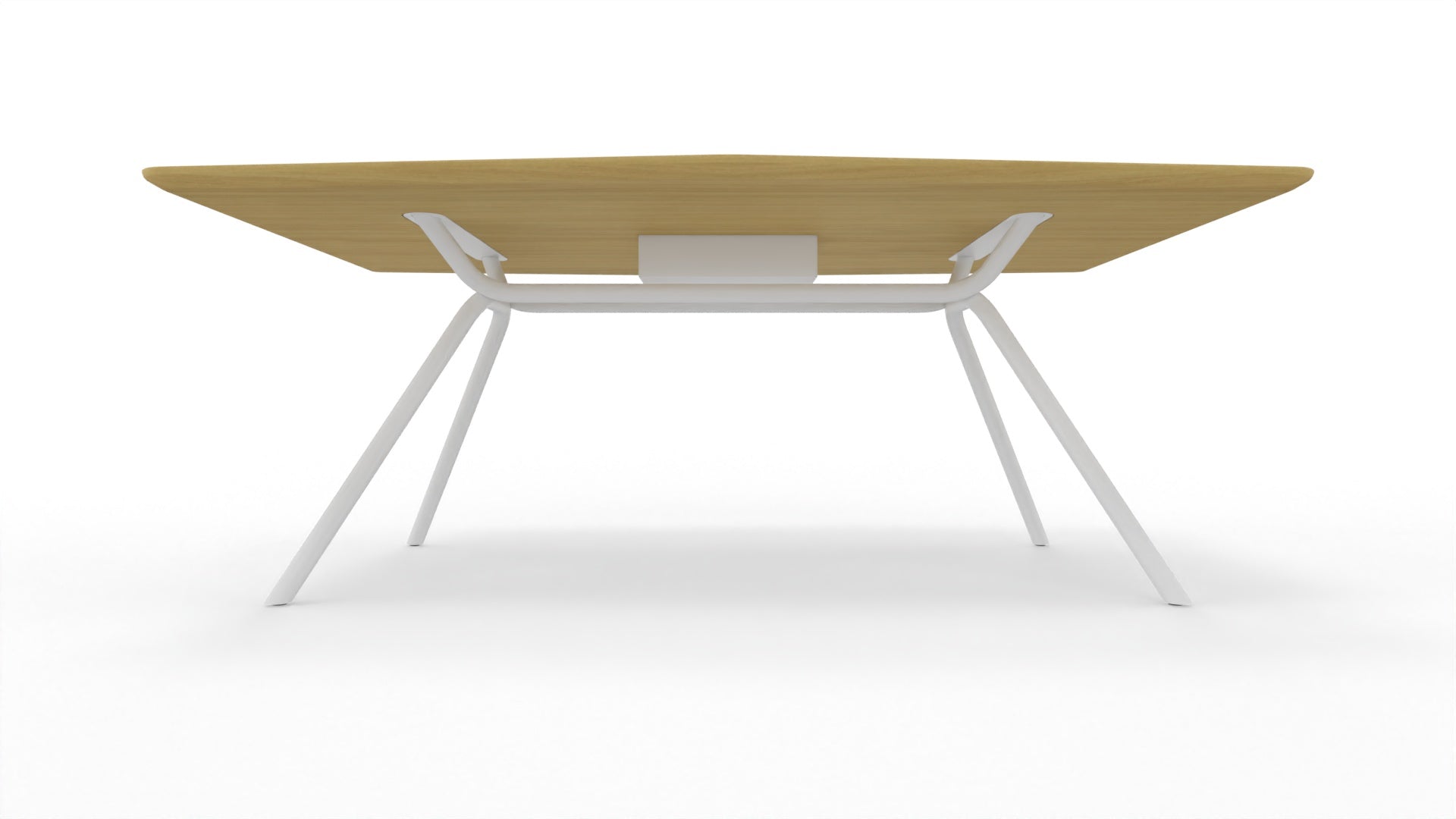 ARQUS - Besprechungstisch mit bootsförmiger Tischplatte