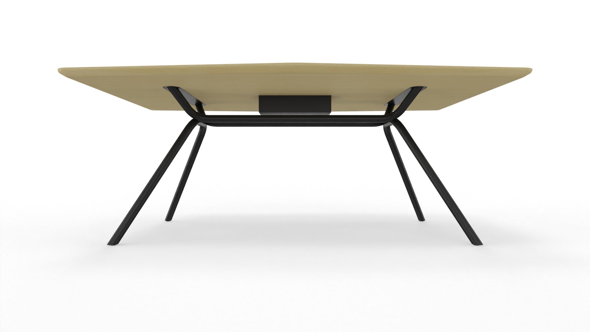 ARQUS - Besprechungstisch mit bootsförmiger Tischplatte