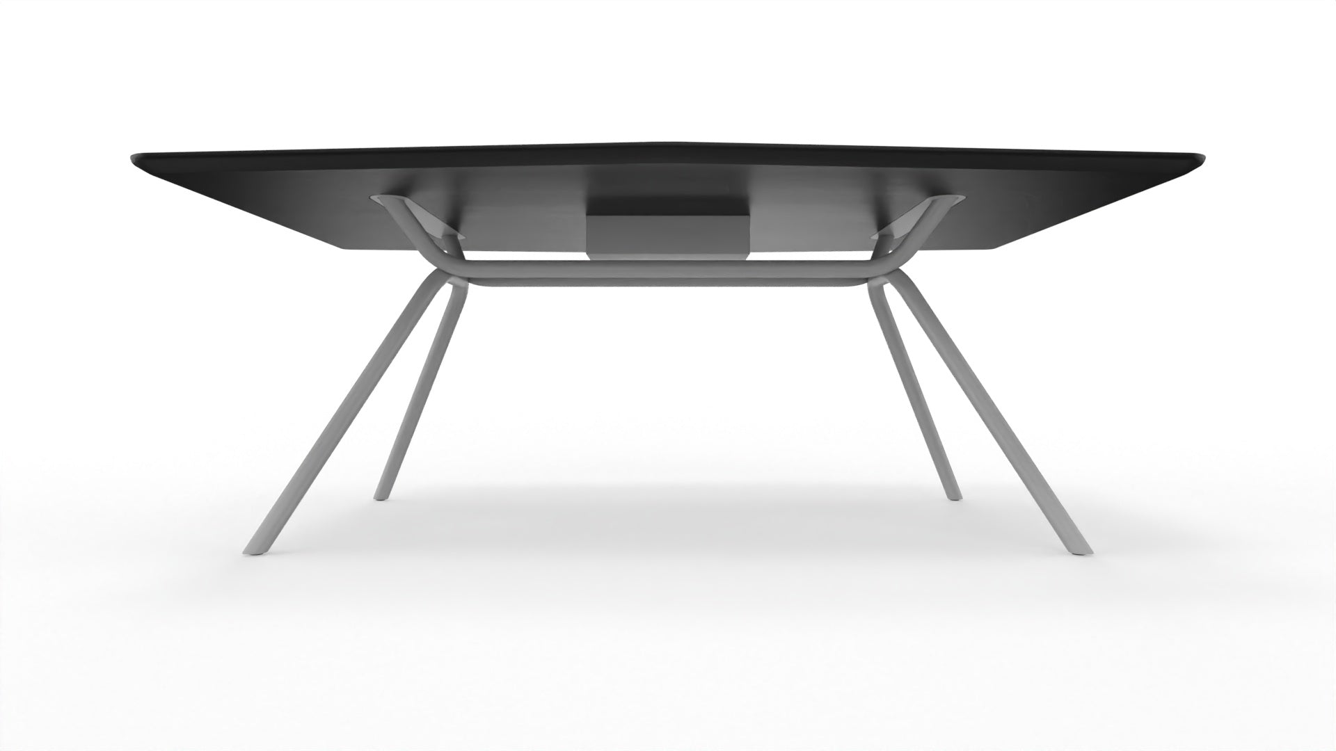 ARQUS - Besprechungstisch mit bootsförmiger Tischplatte