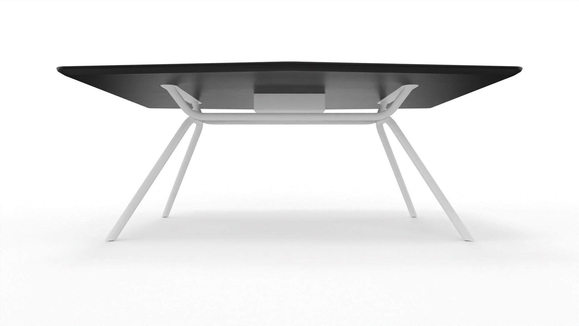 ARQUS - Besprechungstisch mit bootsförmiger Tischplatte