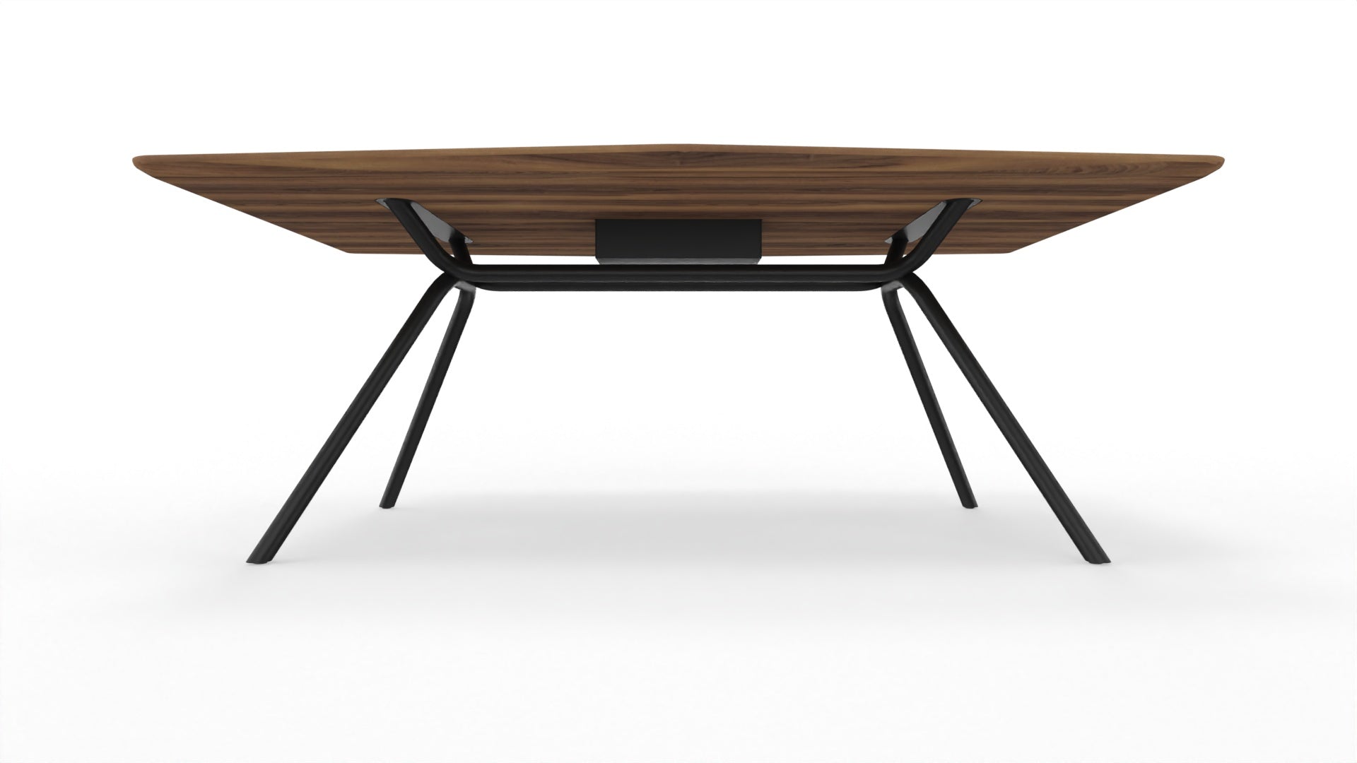 ARQUS - Besprechungstisch mit bootsförmiger Tischplatte