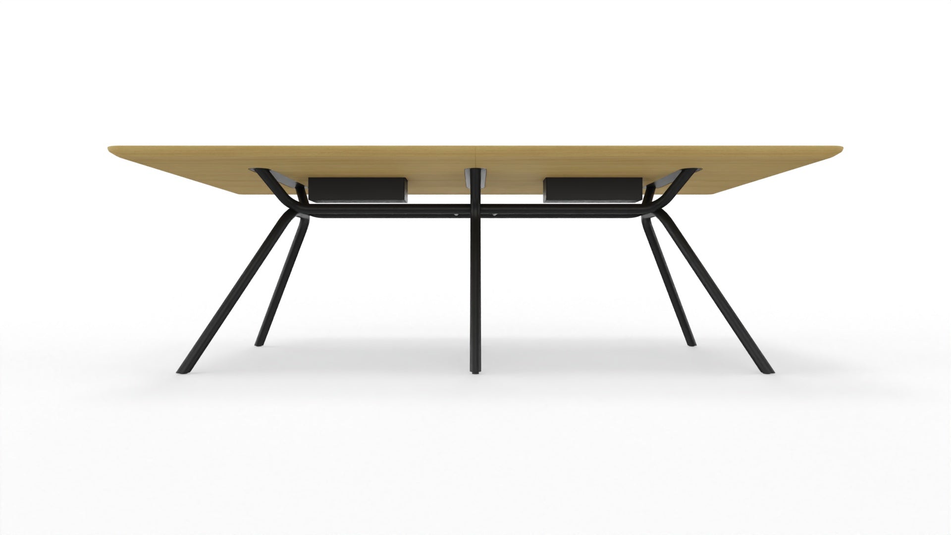 ARQUS - Besprechungstisch mit rechteckiger Tischplatte