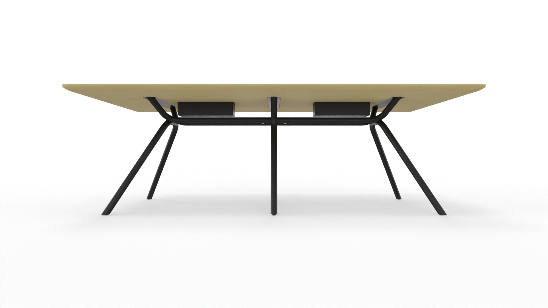 ARQUS - Besprechungstisch mit rechteckiger Tischplatte