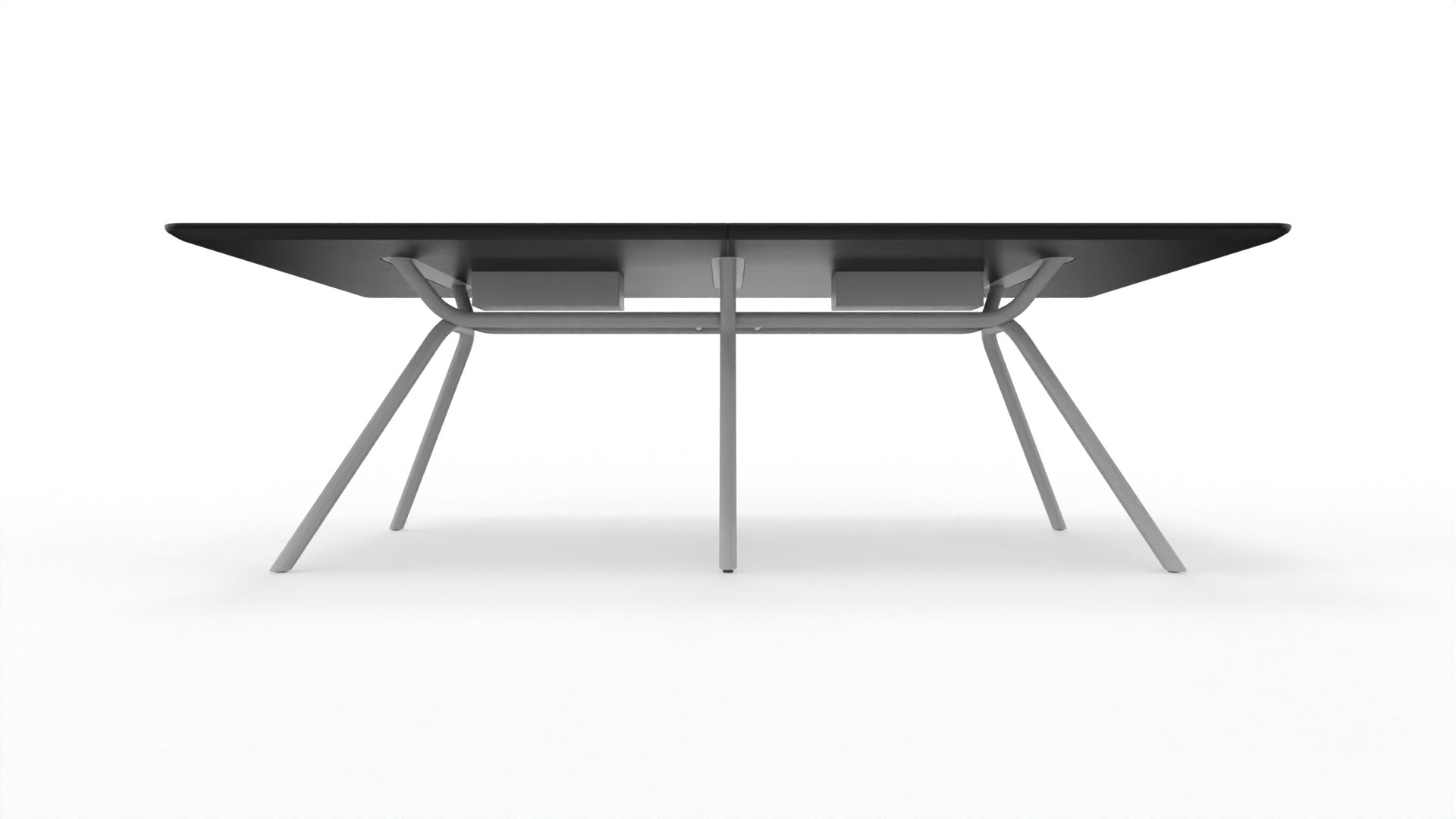 ARQUS - Besprechungstisch mit rechteckiger Tischplatte