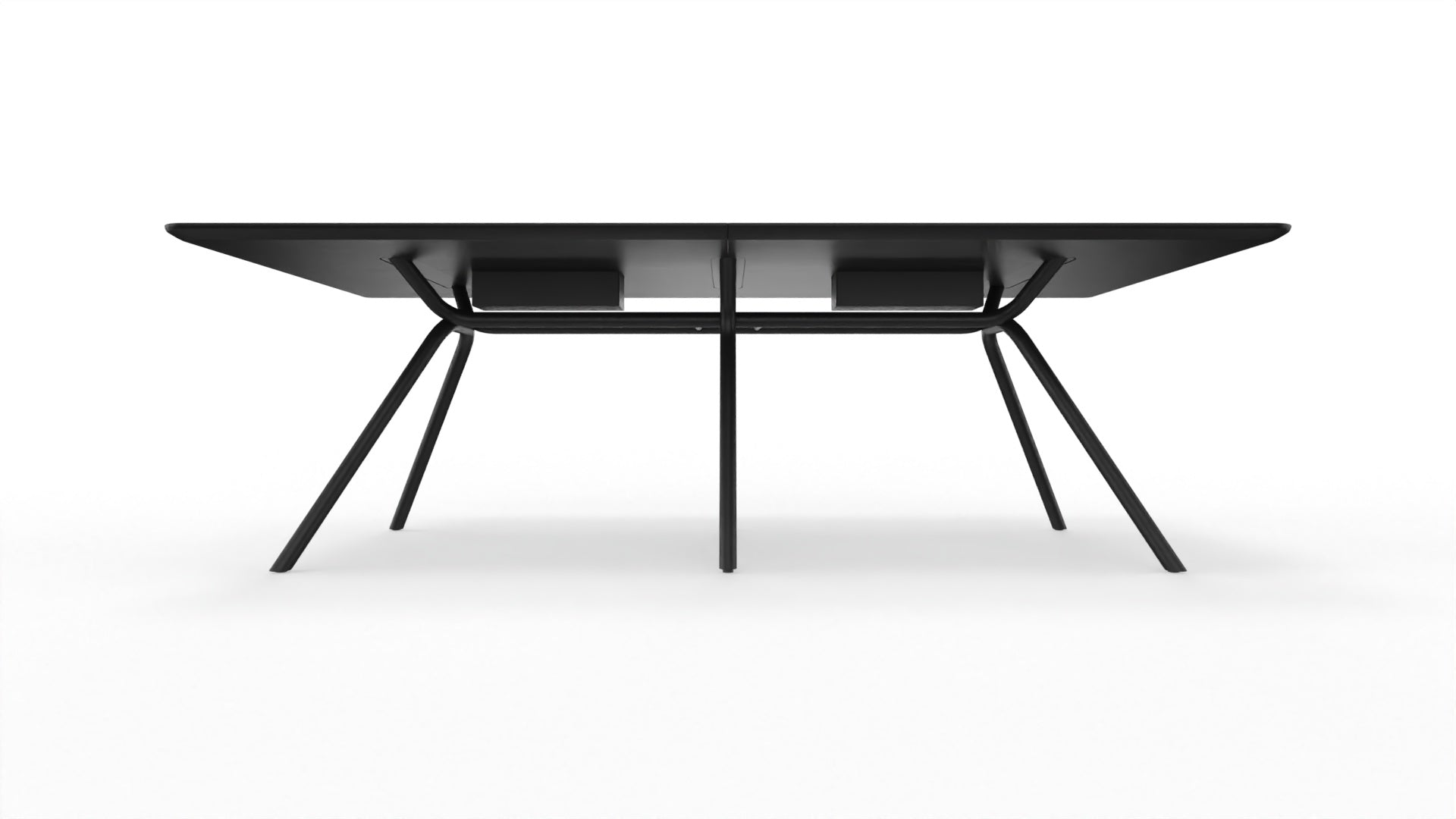 ARQUS - Besprechungstisch mit rechteckiger Tischplatte