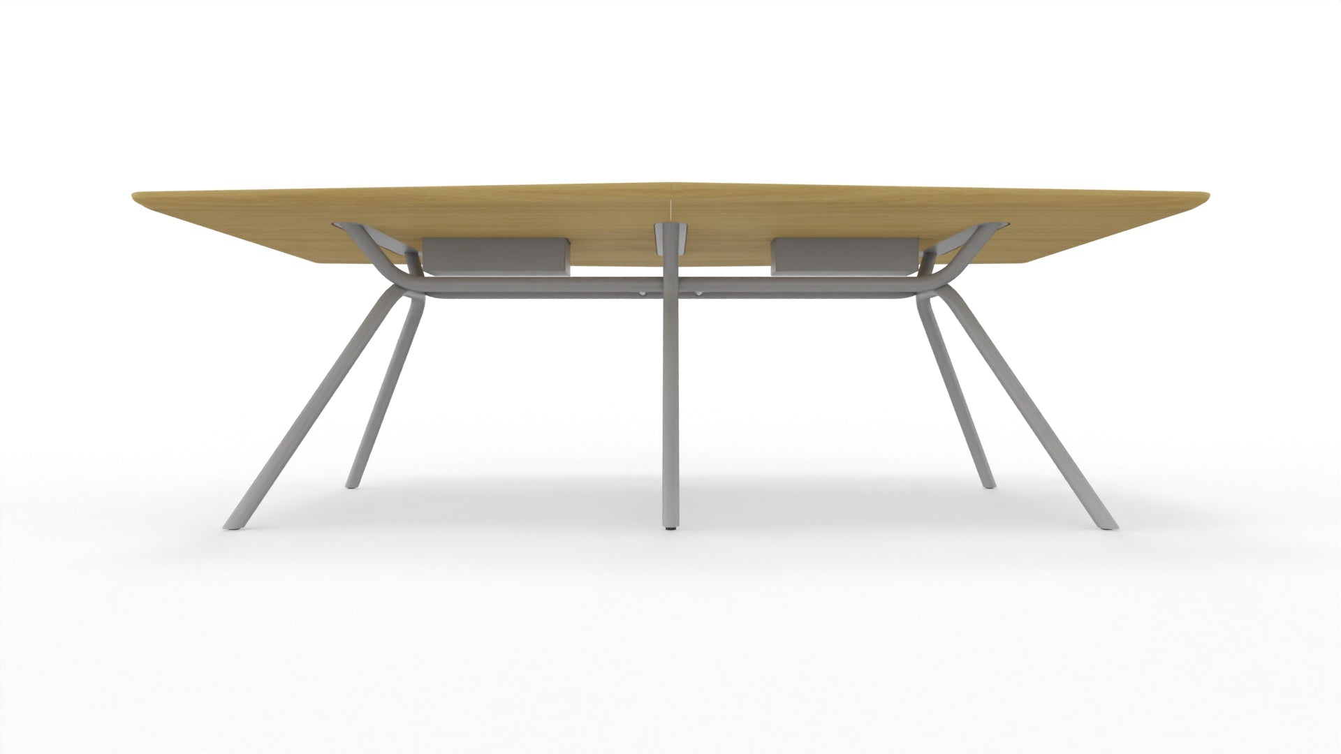 ARQUS - Besprechungstisch mit bootsförmiger Tischplatte