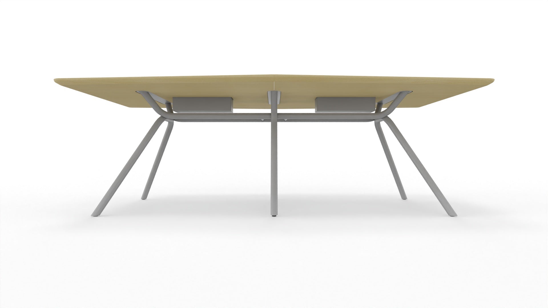 ARQUS - Besprechungstisch mit bootsförmiger Tischplatte