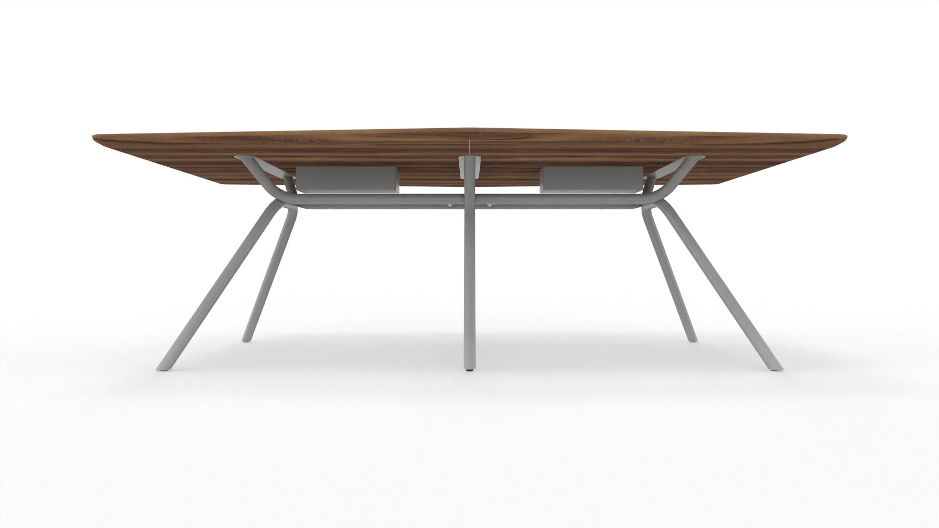 ARQUS - Besprechungstisch mit bootsförmiger Tischplatte