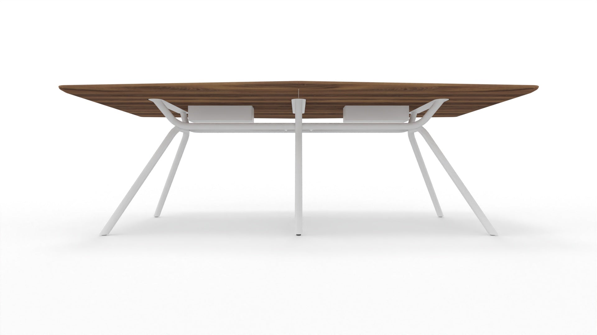 ARQUS - Besprechungstisch mit bootsförmiger Tischplatte