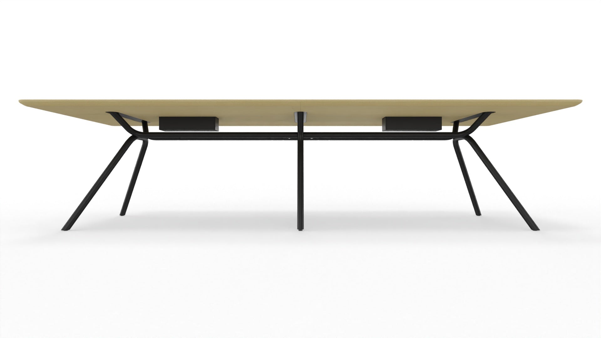 ARQUS - Besprechungstisch mit rechteckiger Tischplatte