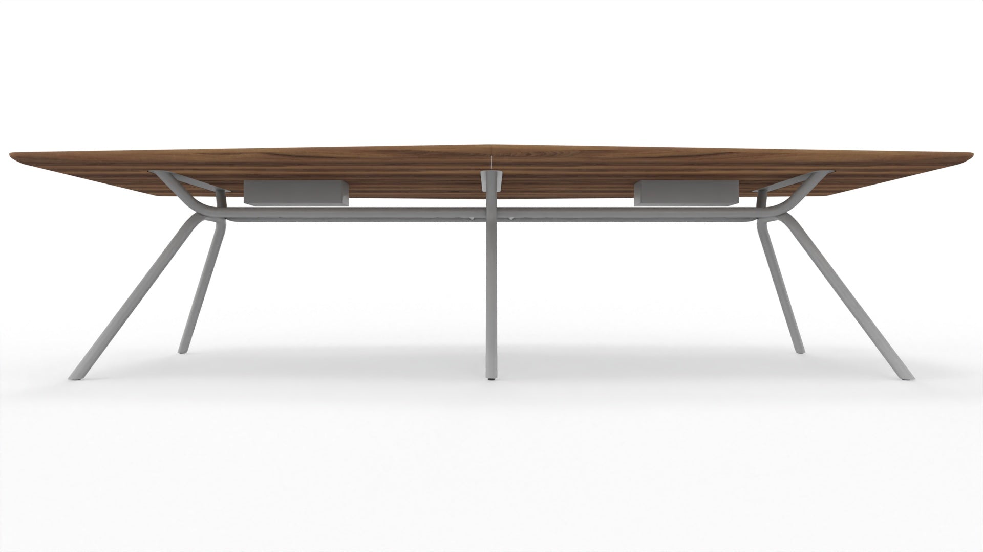 ARQUS - Besprechungstisch mit bootsförmiger Tischplatte