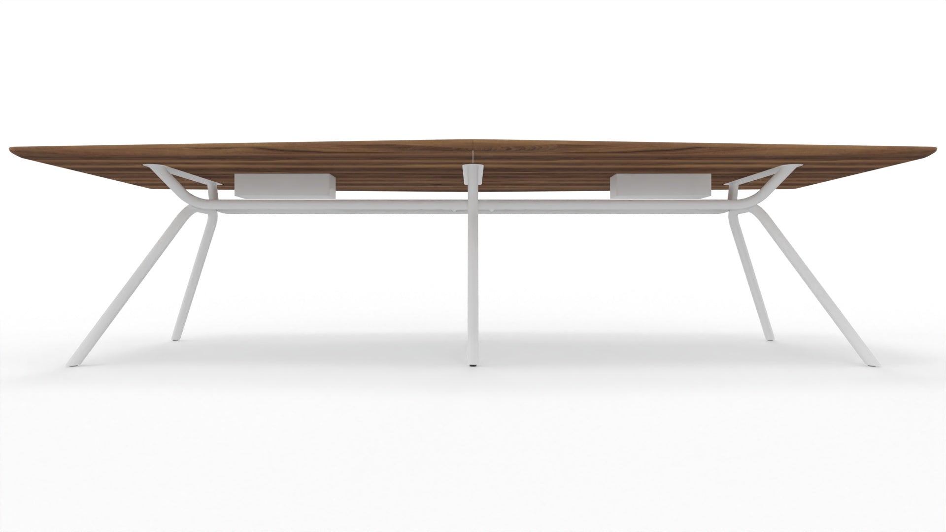 ARQUS - Besprechungstisch mit bootsförmiger Tischplatte