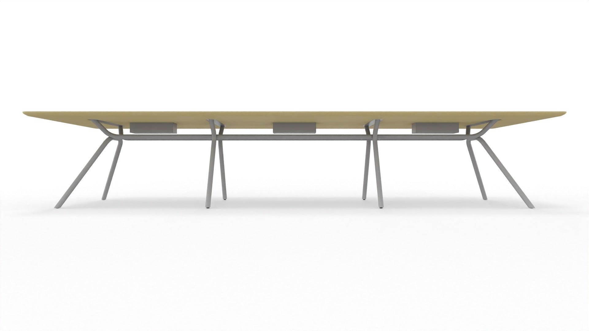 ARQUS - Besprechungstisch mit rechteckiger Tischplatte