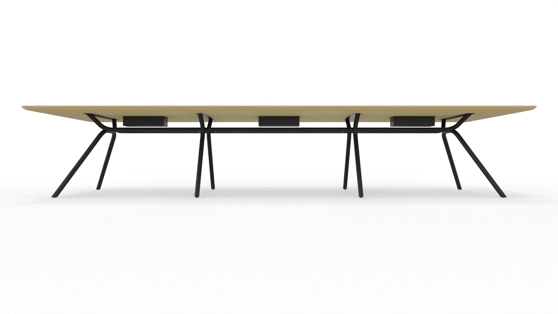 ARQUS - Besprechungstisch mit rechteckiger Tischplatte