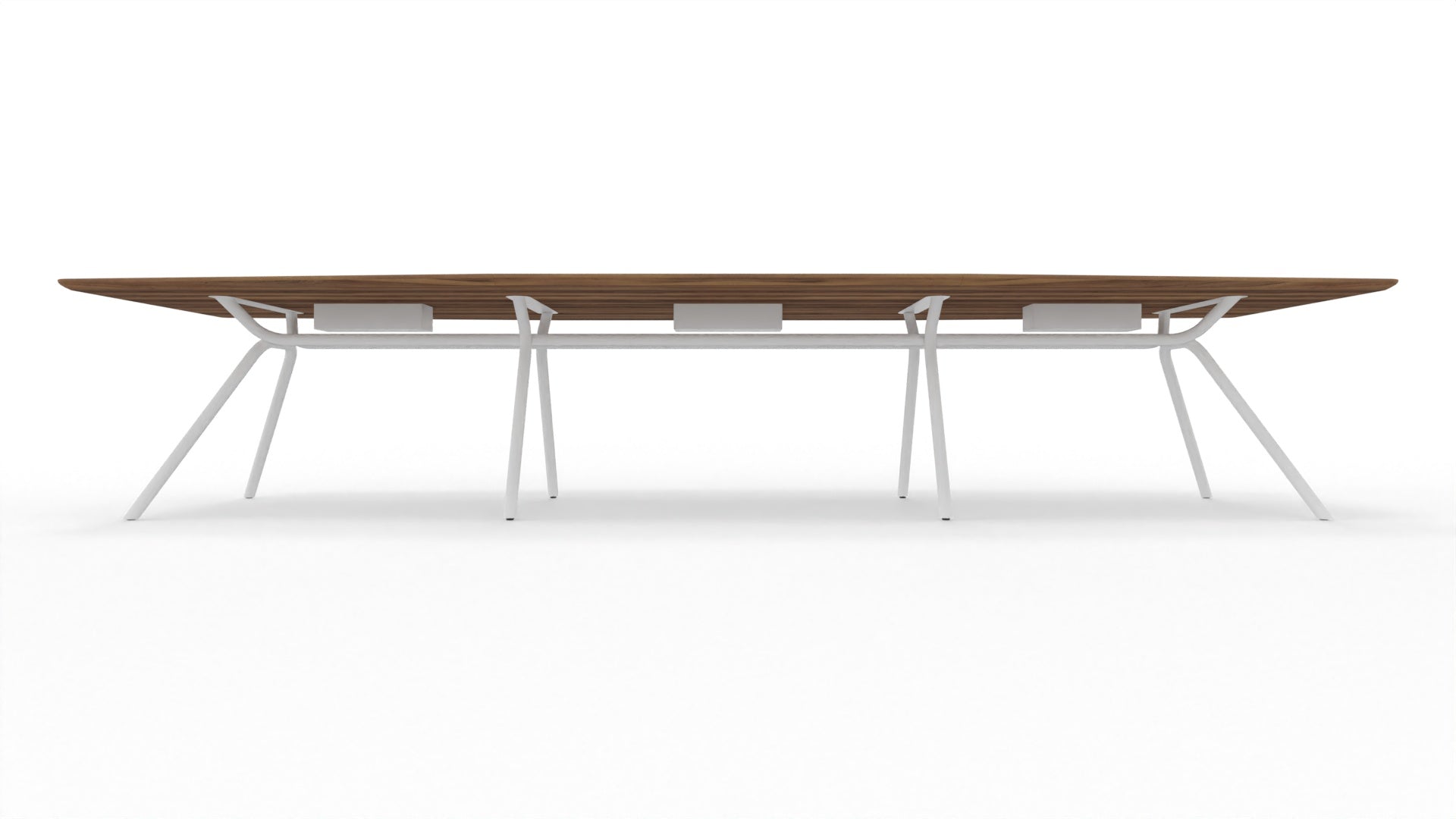 ARQUS - Besprechungstisch mit bootsförmiger Tischplatte