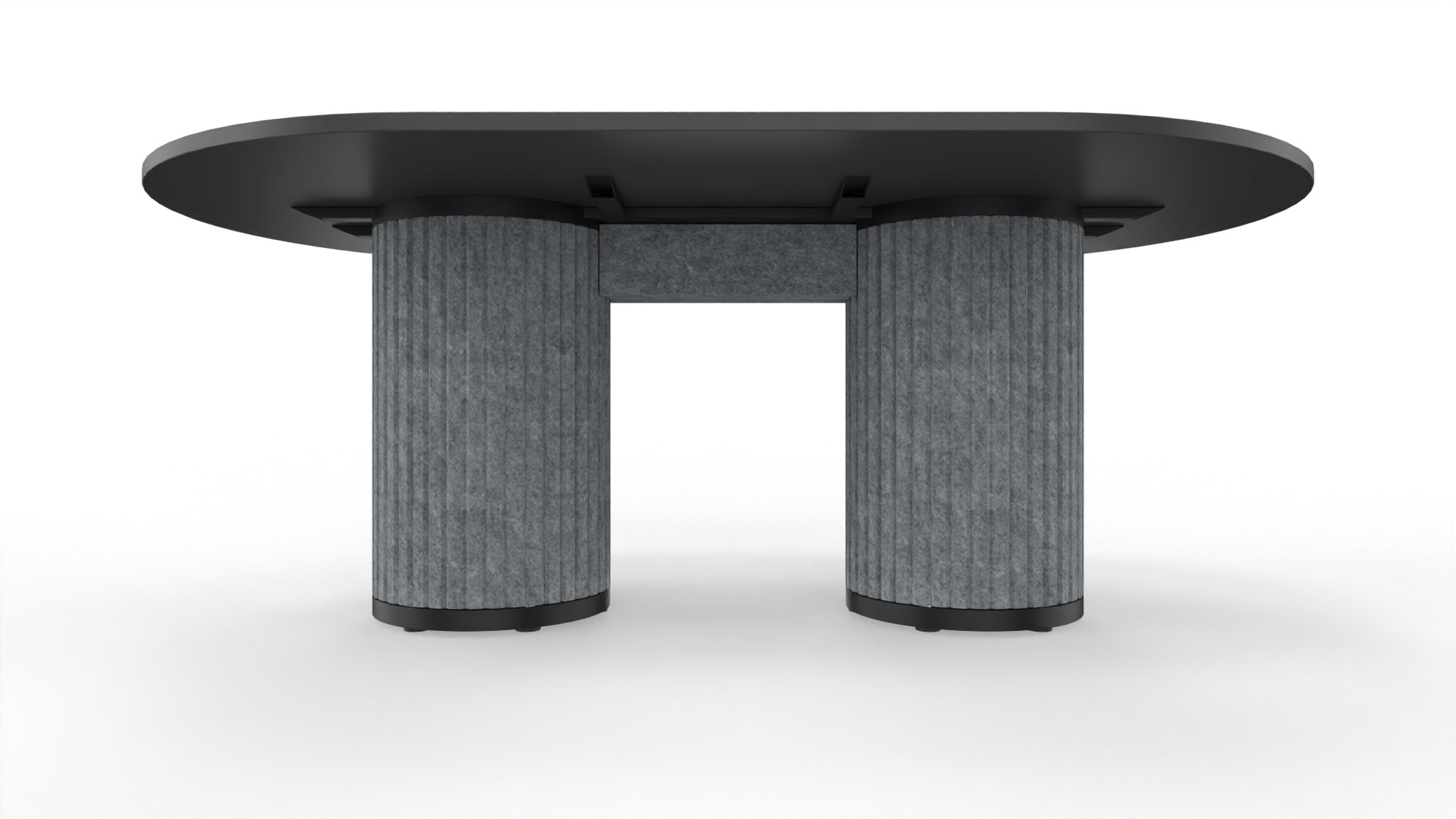 PARTHOS TABLE - Besprechungstisch mit Ausschnitt