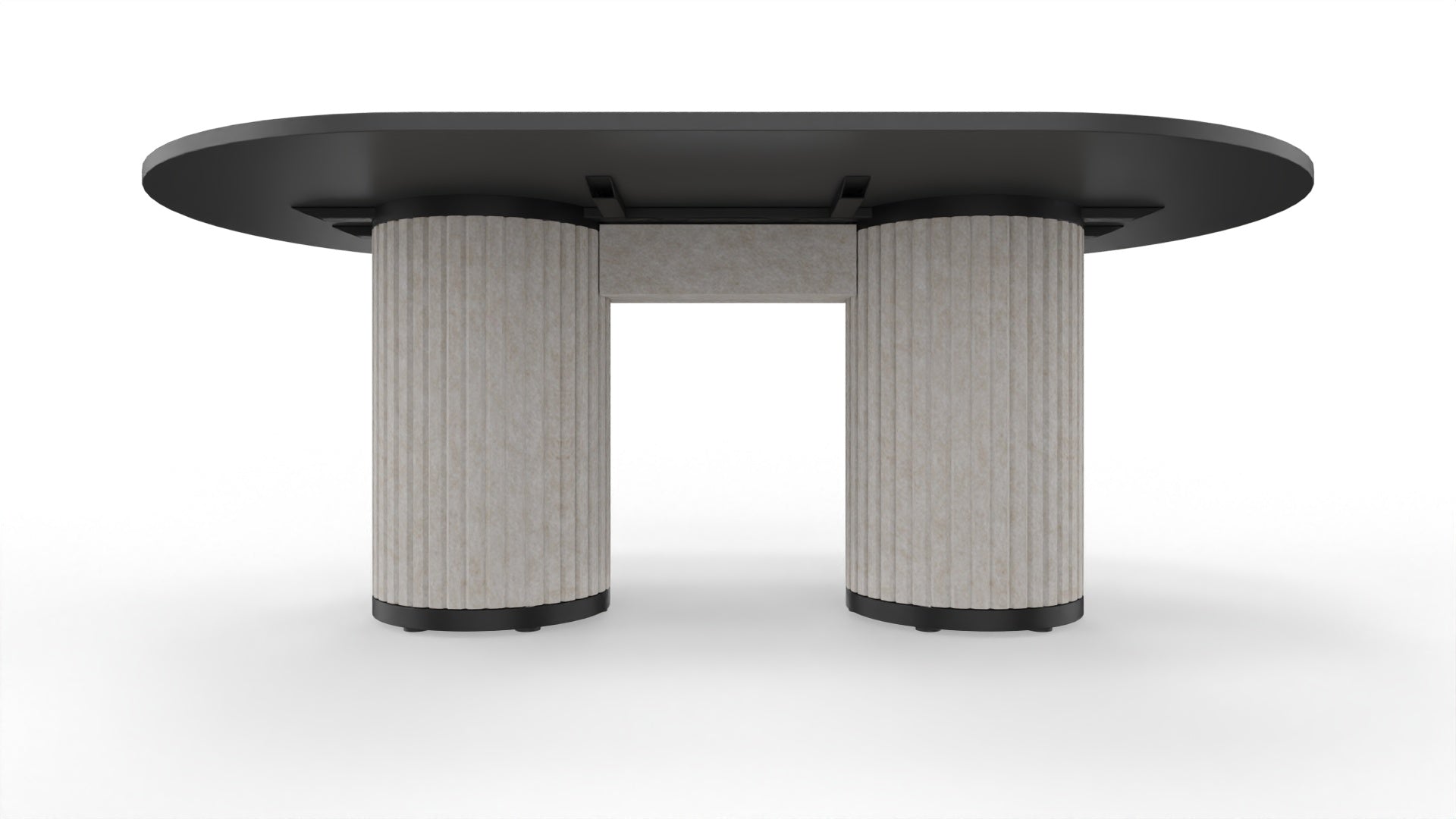 PARTHOS TABLE - Besprechungstisch mit Ausschnitt