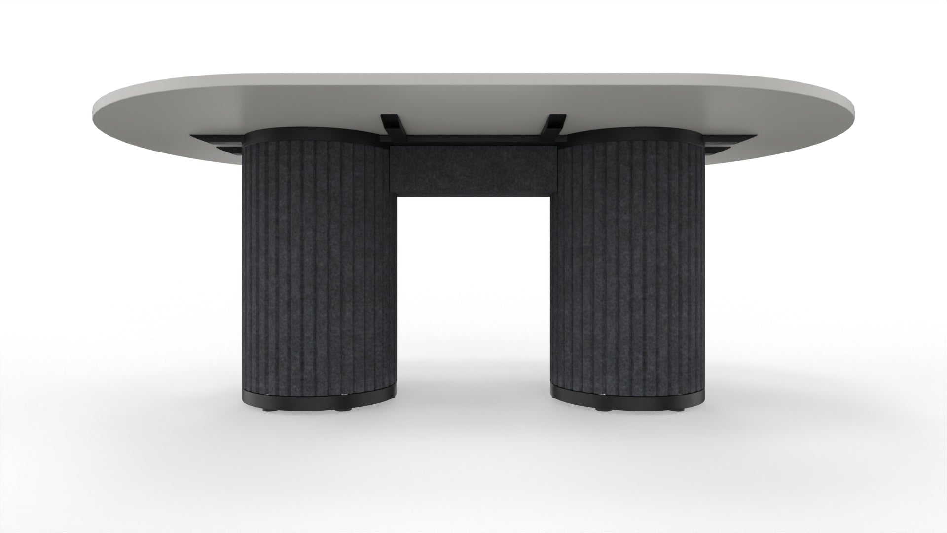 PARTHOS TABLE - Besprechungstisch mit Ausschnitt