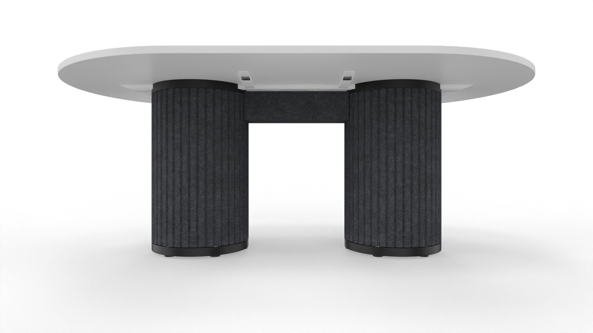 PARTHOS TABLE - Besprechungstisch mit Ausschnitt