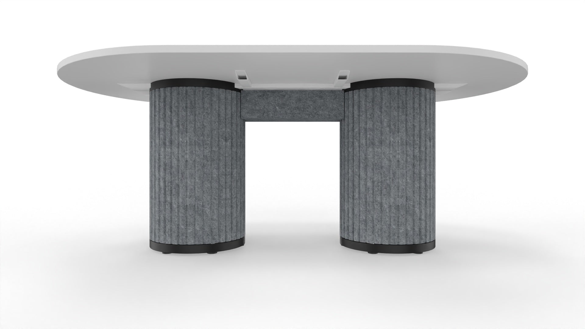 PARTHOS TABLE - Besprechungstisch mit Ausschnitt