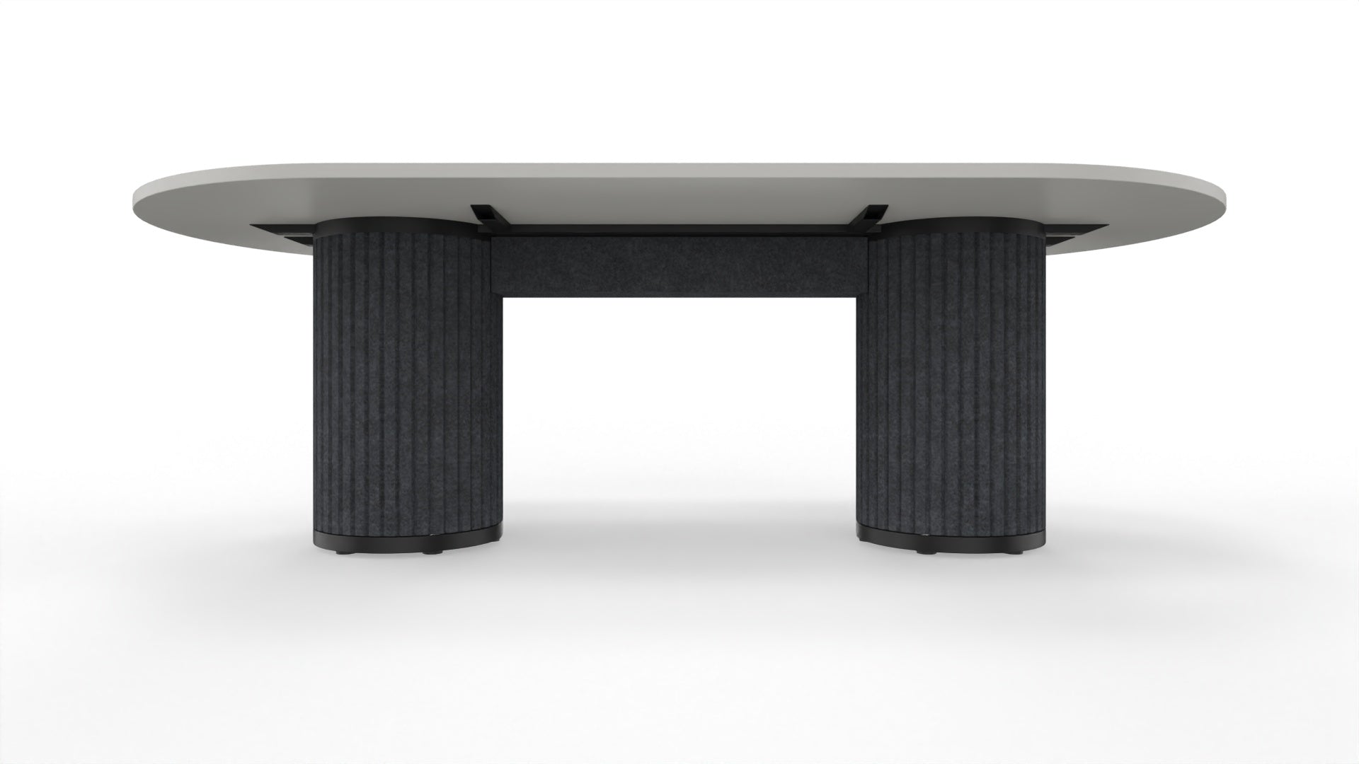 PARTHOS TABLE - Besprechungstisch mit Ausschnitt