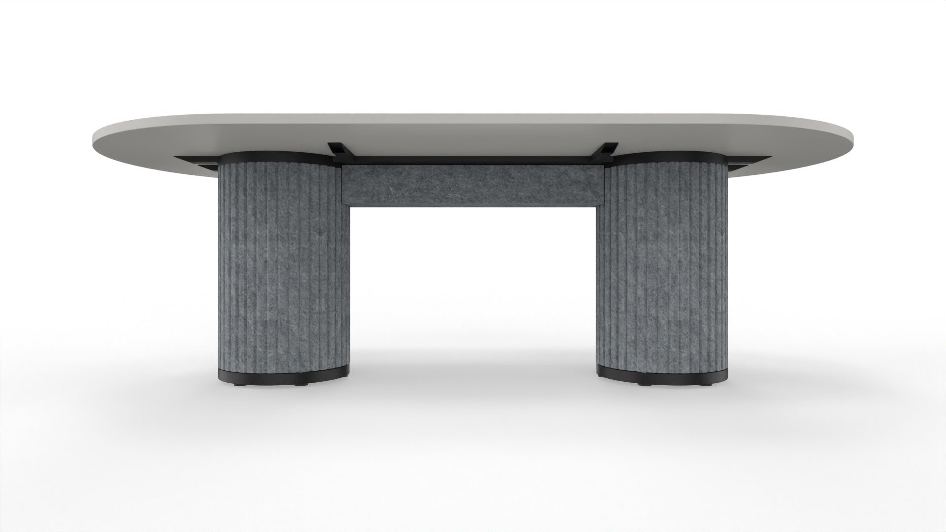 PARTHOS TABLE - Besprechungstisch mit Ausschnitt