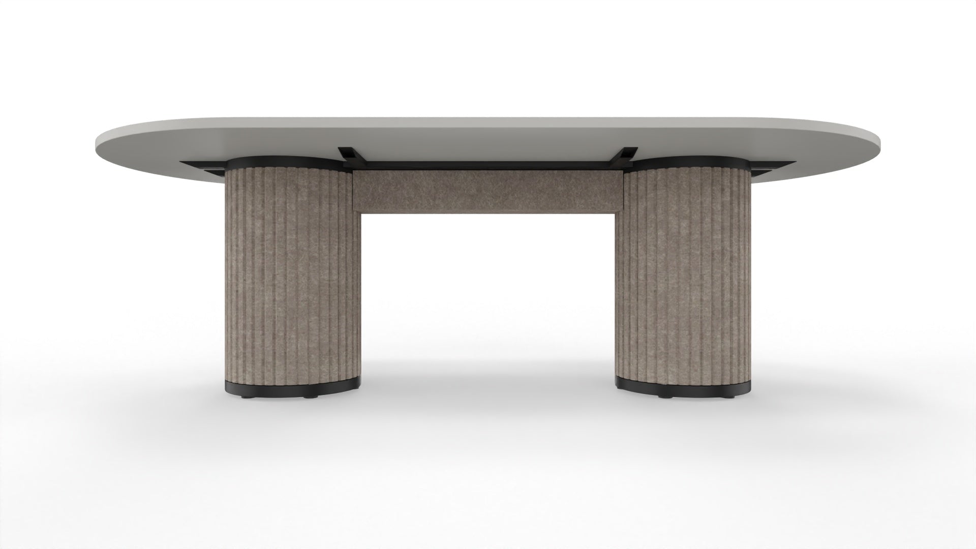 PARTHOS TABLE - Besprechungstisch mit Ausschnitt