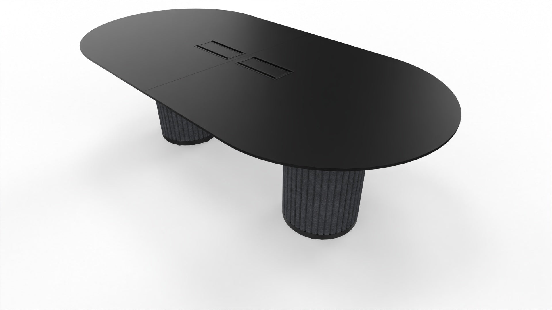 PARTHOS TABLE - Besprechungstisch mit Ausschnitt