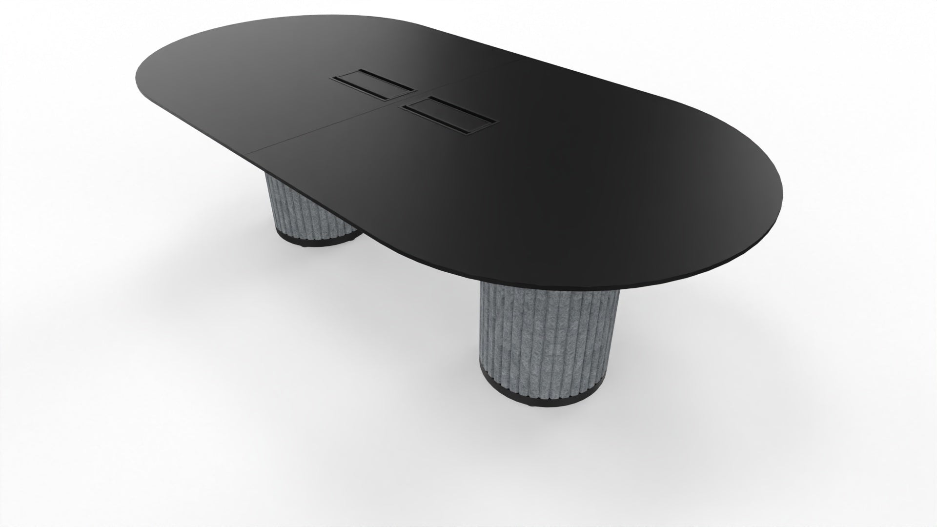 PARTHOS TABLE - Besprechungstisch mit Ausschnitt