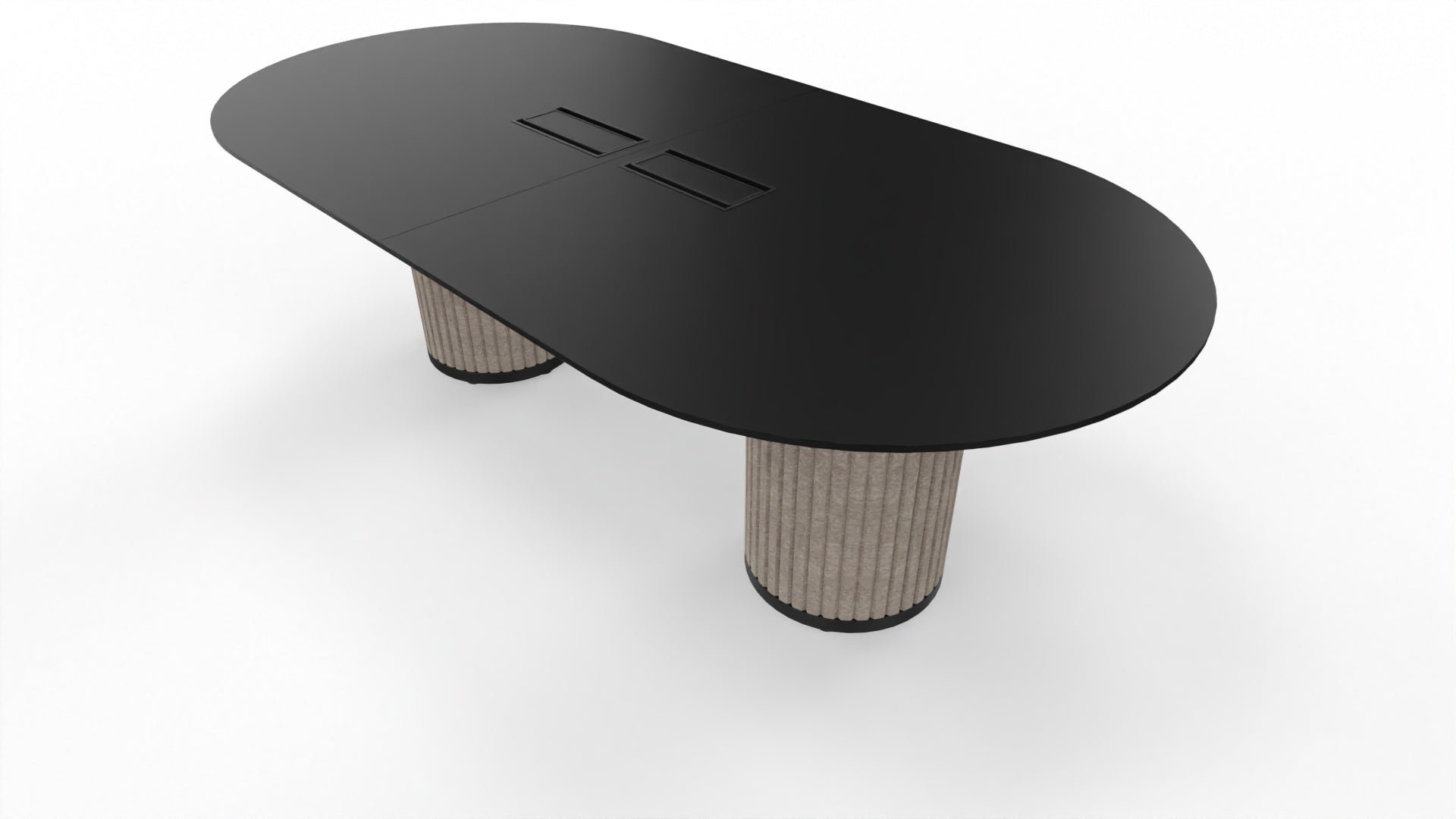 PARTHOS TABLE - Besprechungstisch mit Ausschnitt