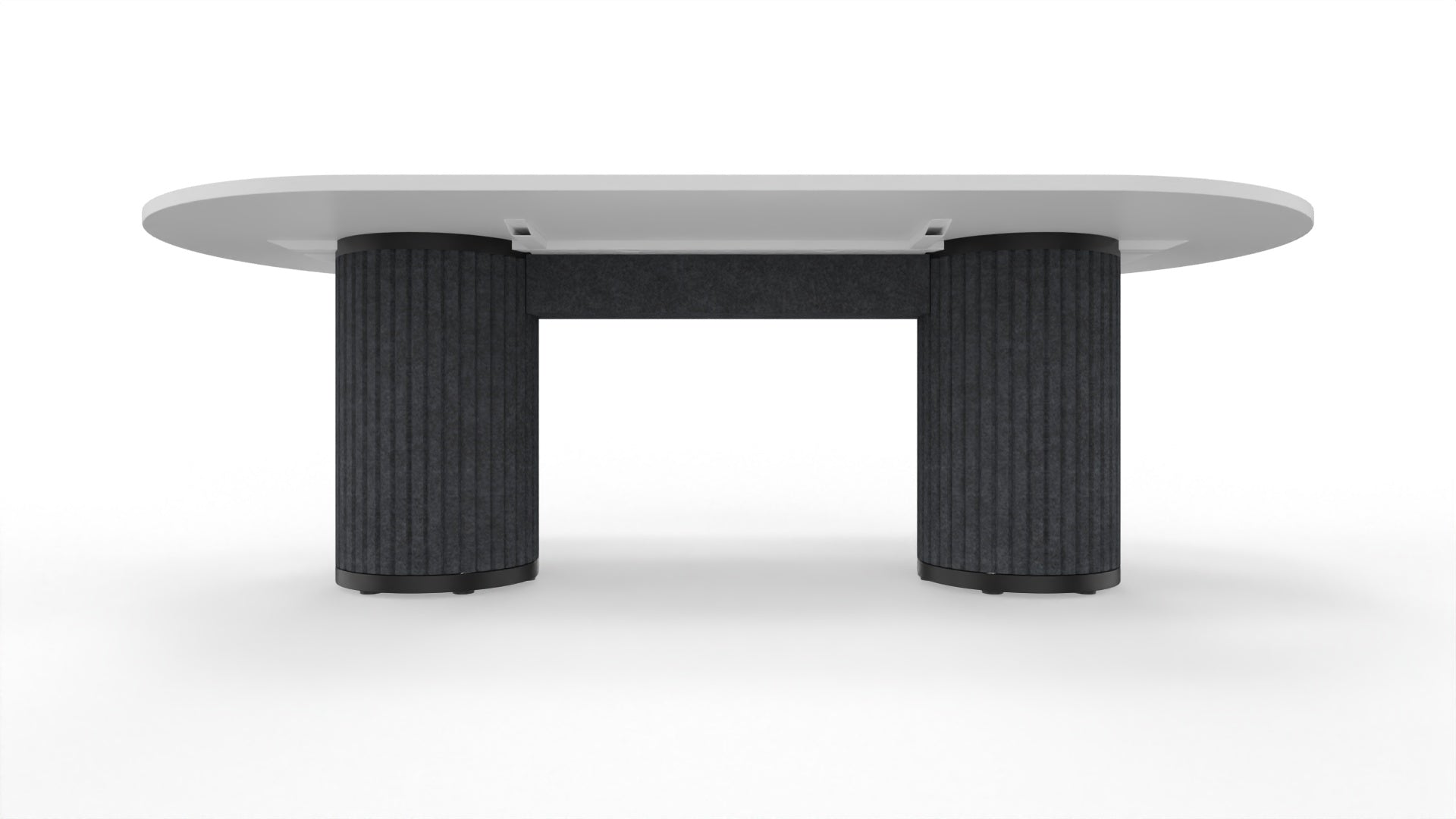 PARTHOS TABLE - Besprechungstisch mit Ausschnitt