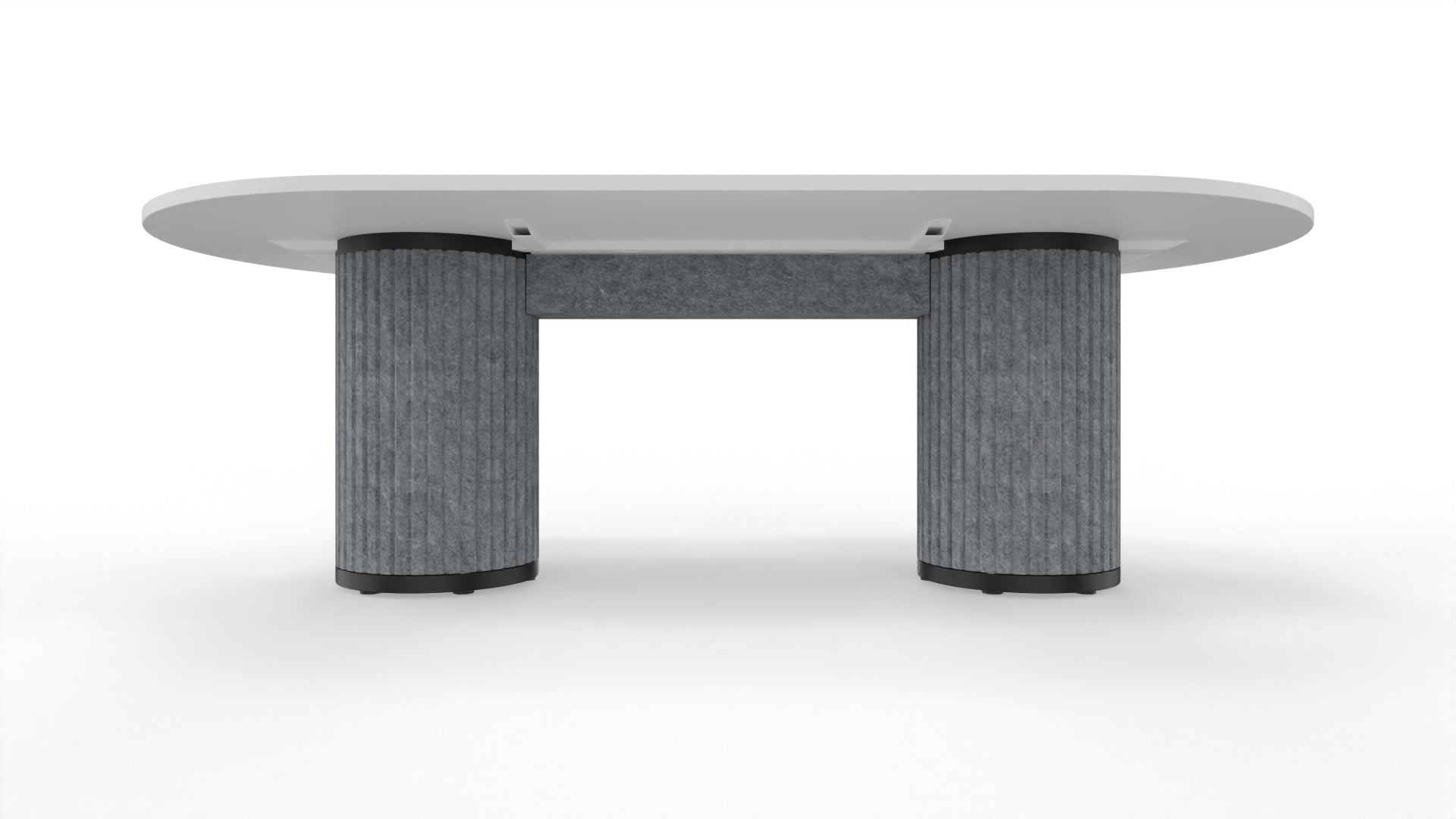 PARTHOS TABLE - Besprechungstisch mit Ausschnitt