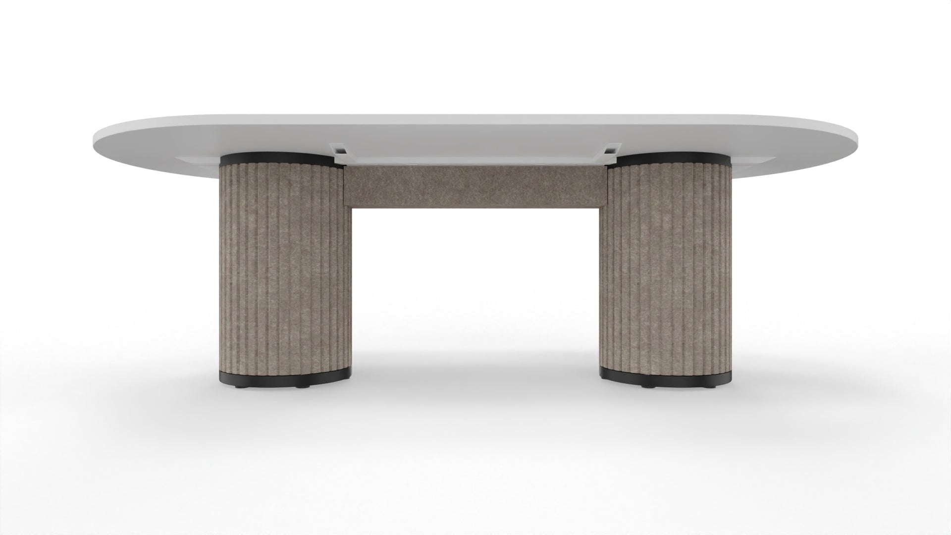 PARTHOS TABLE - Besprechungstisch mit Ausschnitt