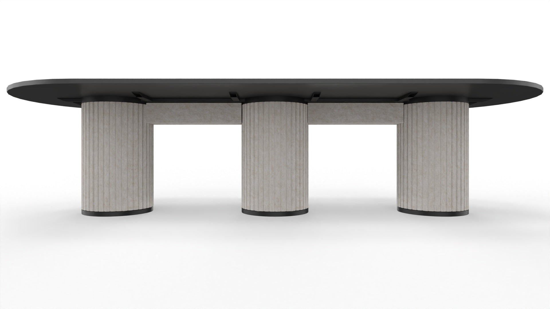 PARTHOS TABLE - Besprechungstisch mit Ausschnitt