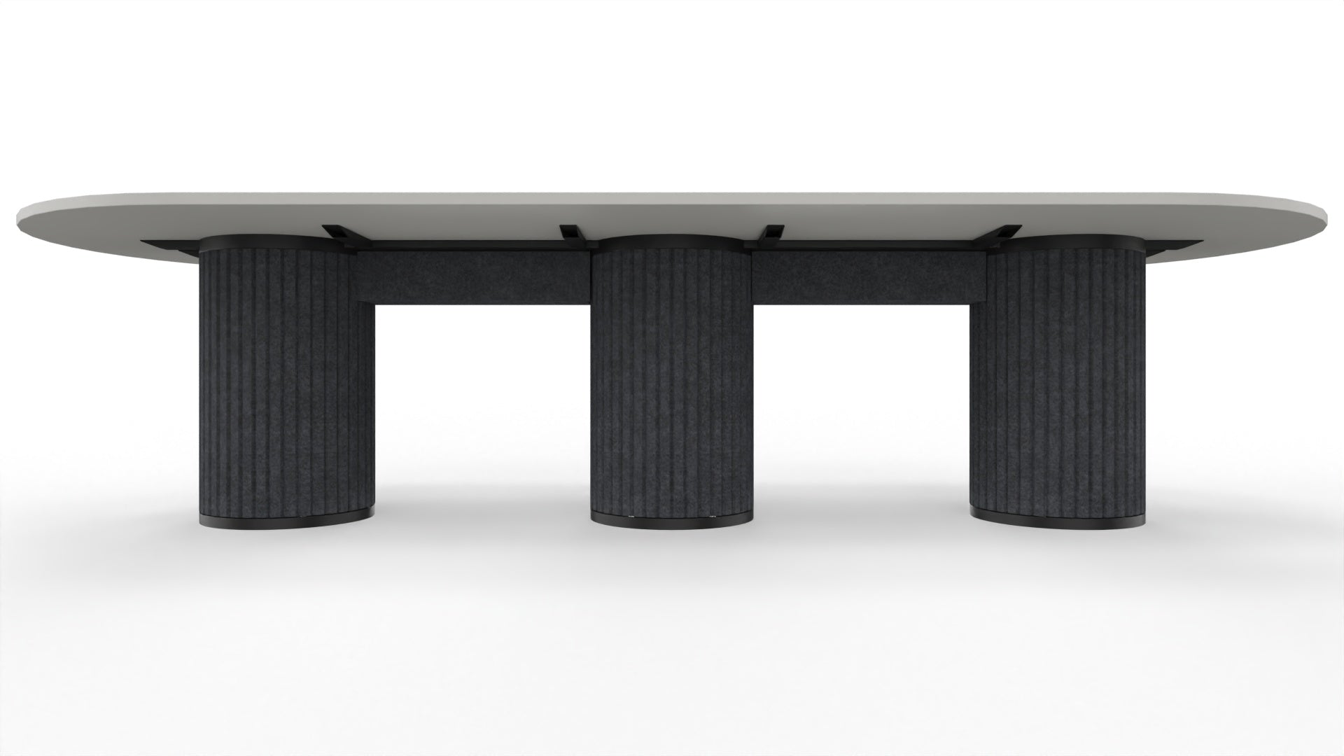 PARTHOS TABLE - Besprechungstisch mit Ausschnitt