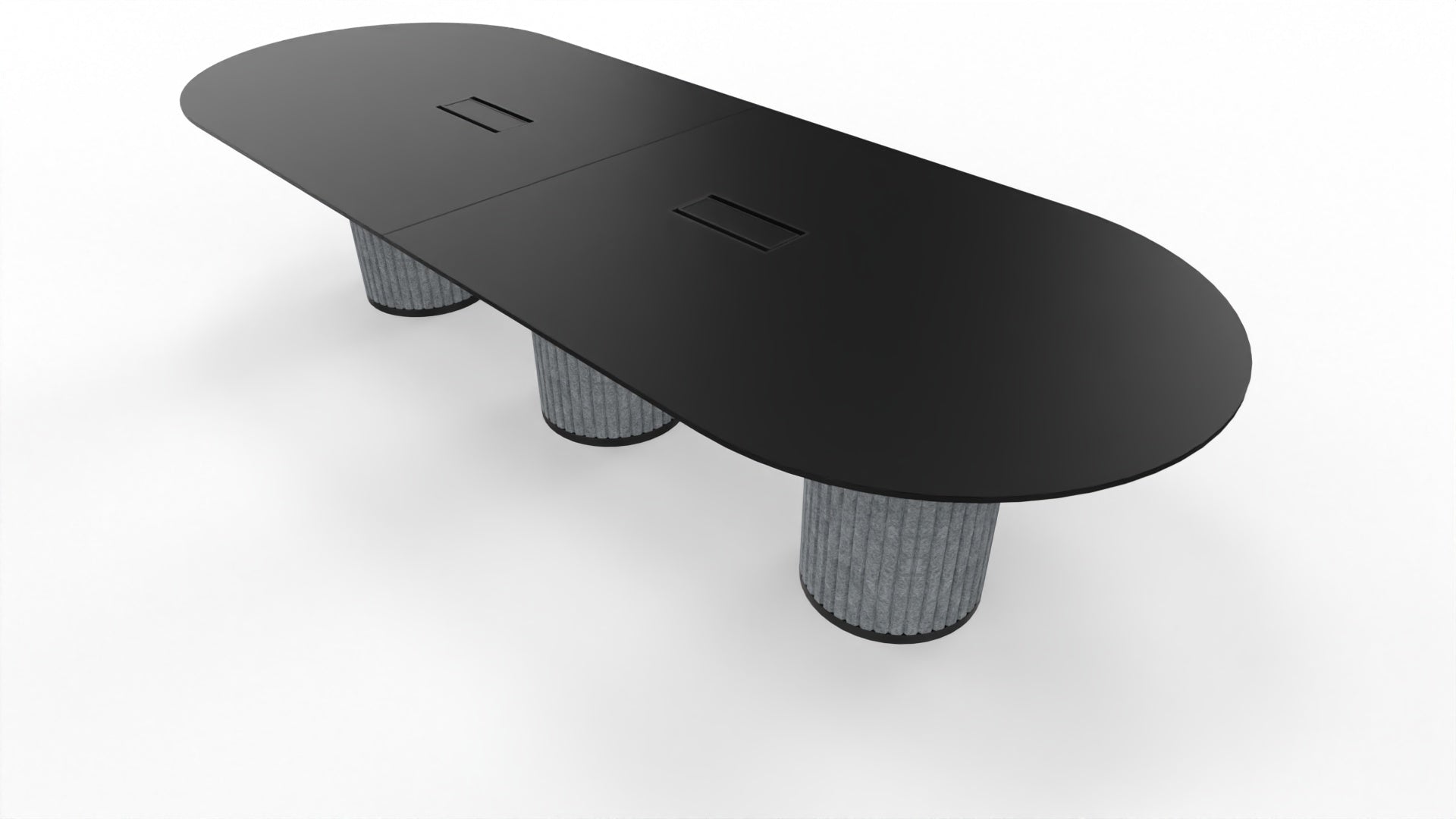 PARTHOS TABLE - Besprechungstisch mit Ausschnitt