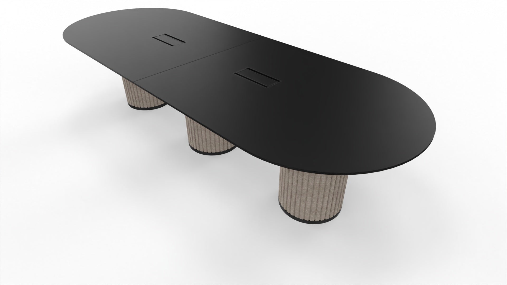 PARTHOS TABLE - Besprechungstisch mit Ausschnitt