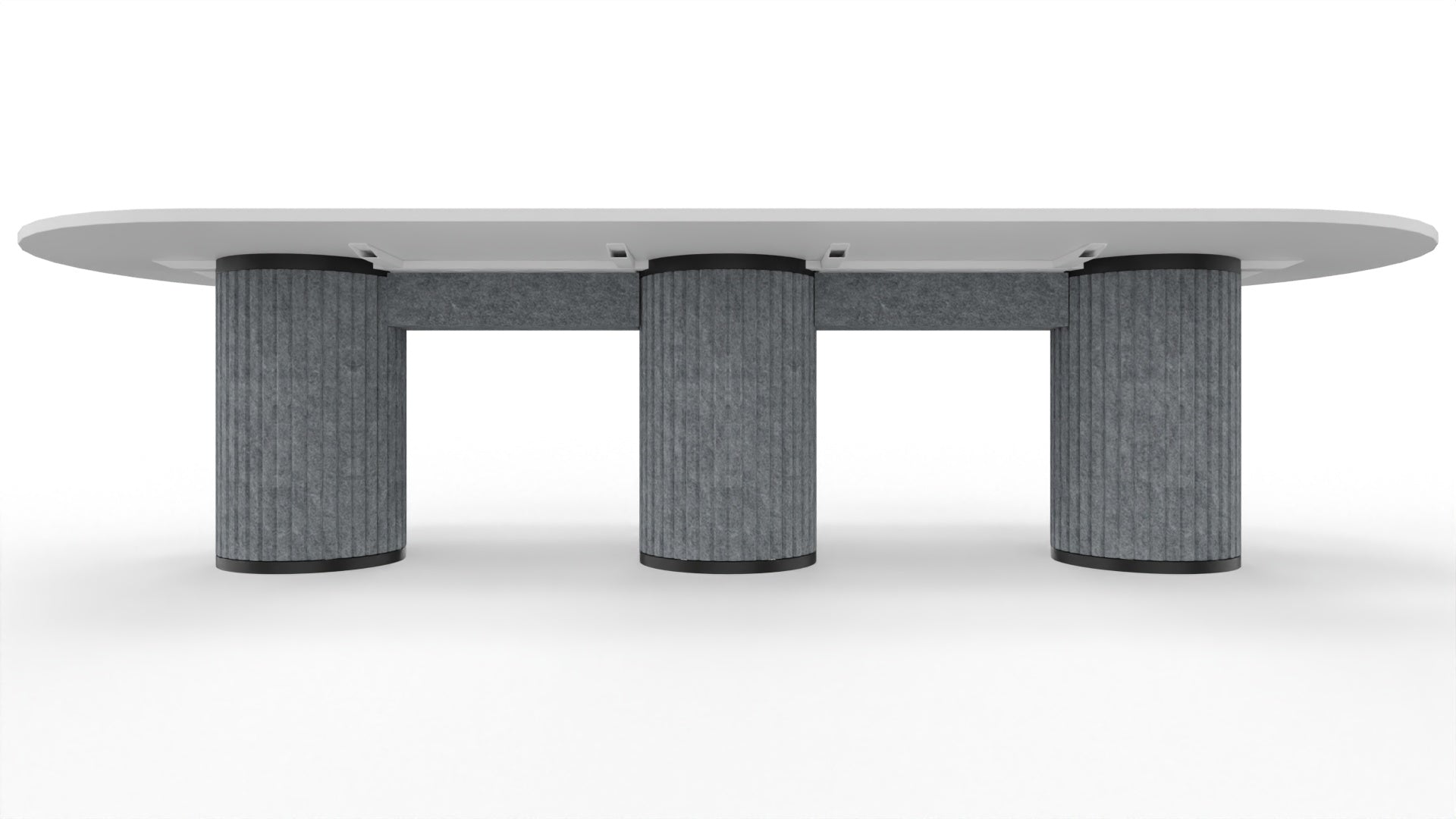 PARTHOS TABLE - Besprechungstisch mit Ausschnitt