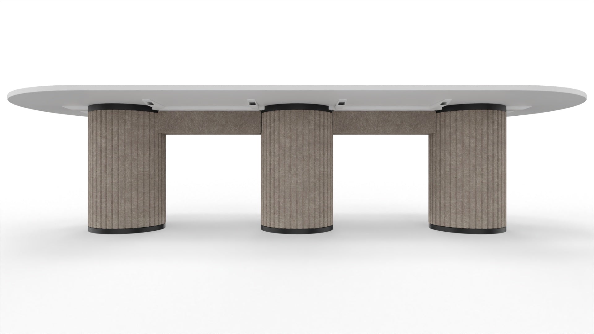 PARTHOS TABLE - Besprechungstisch mit Ausschnitt