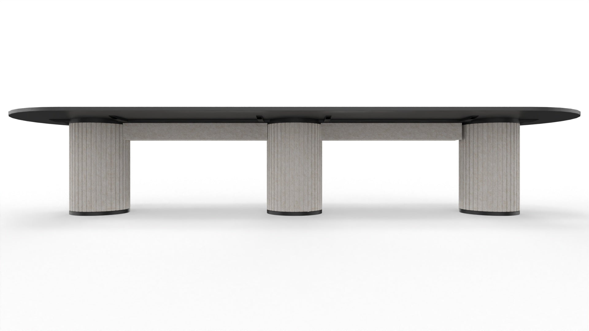 PARTHOS TABLE - Besprechungstisch mit Ausschnitt