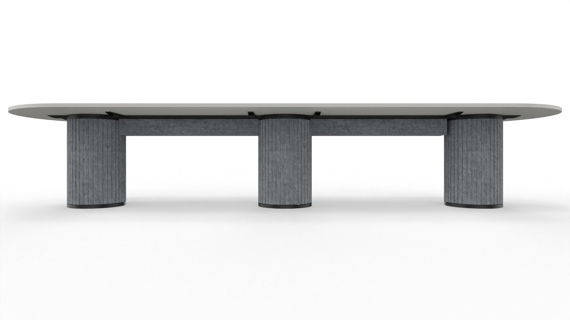 PARTHOS TABLE - Besprechungstisch mit Ausschnitt