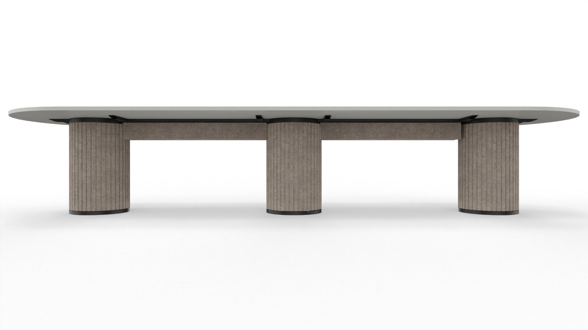 PARTHOS TABLE - Besprechungstisch mit Ausschnitt