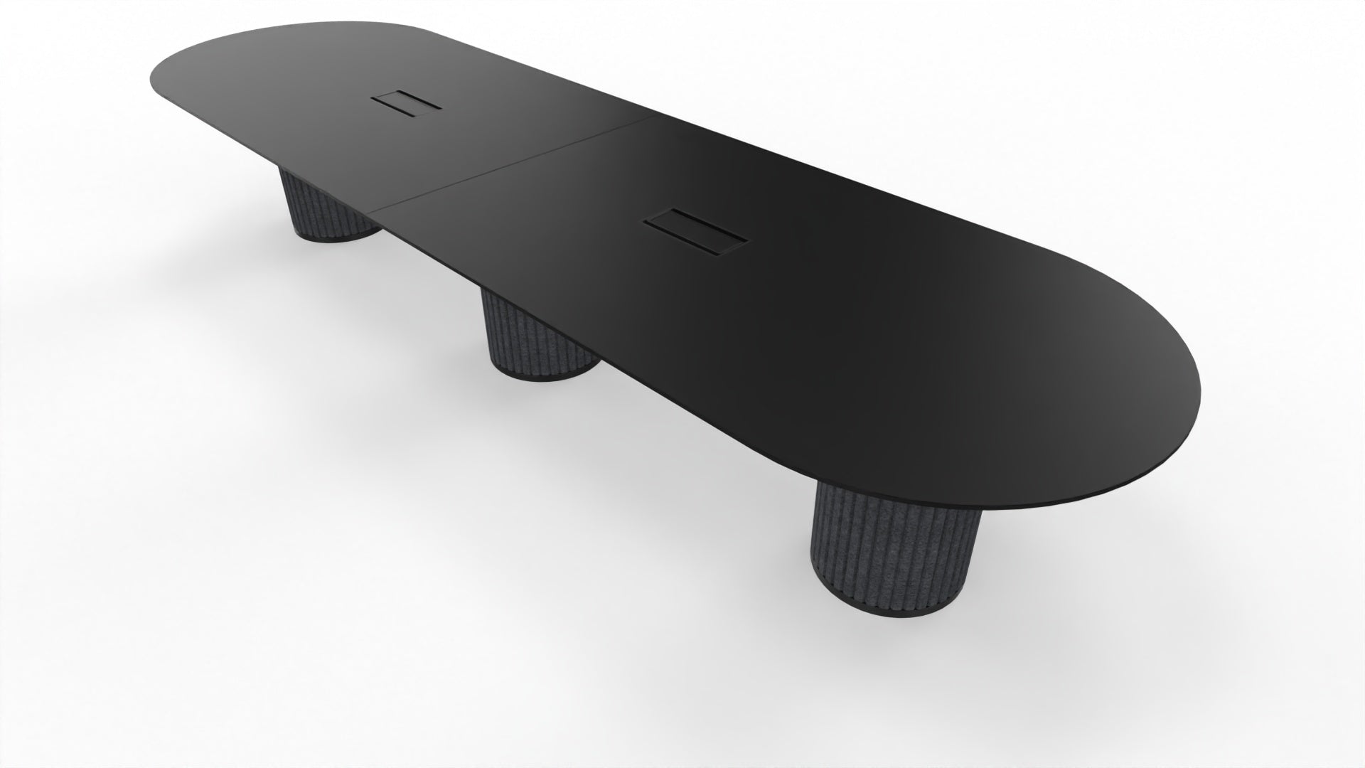 PARTHOS TABLE - Besprechungstisch mit Ausschnitt