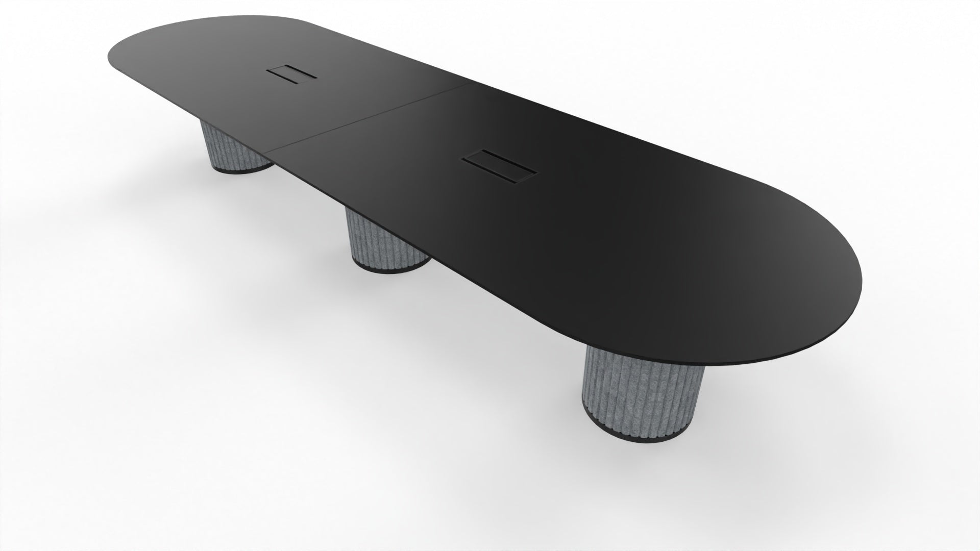 PARTHOS TABLE - Besprechungstisch mit Ausschnitt