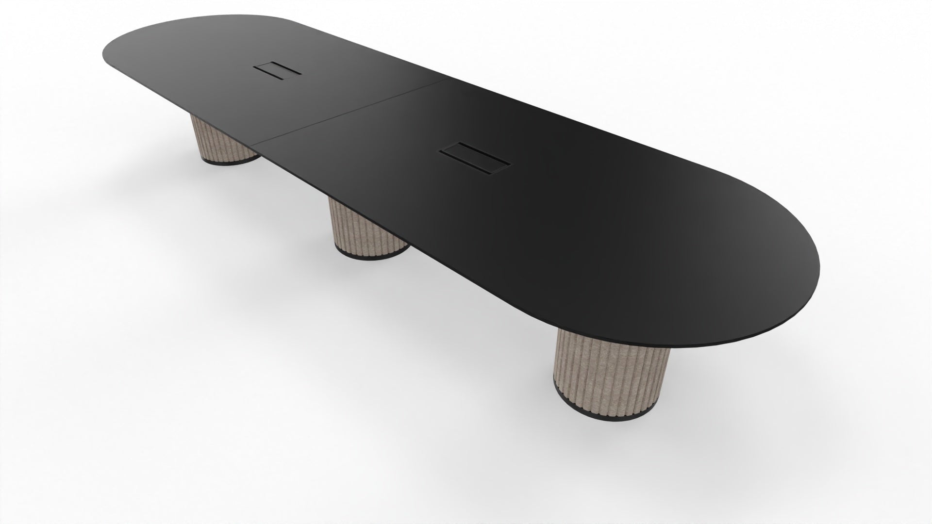 PARTHOS TABLE - Besprechungstisch mit Ausschnitt